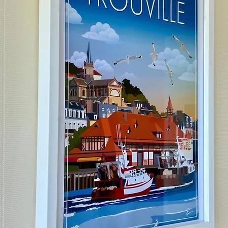 شقة Sea & Serenity - Terrasse - Parking Prive تروفيي سور مير