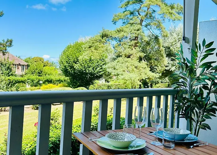 アパート Sea & Serenity - Terrasse - Parking Prive トルヴィル＝シュル＝メール