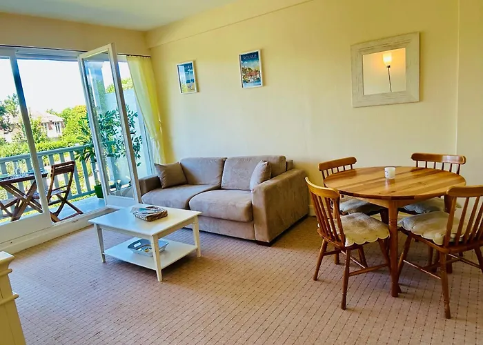 Sea & Serenity - Terrasse - Parking Prive トルヴィル＝シュル＝メール